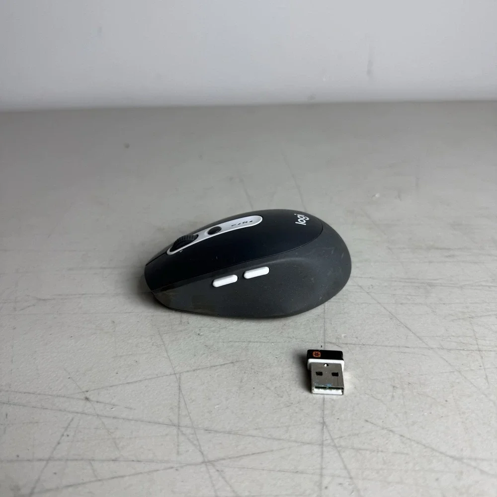 Logitech - M585 Multi Device Wireless Bluetooth Mouse - with Dongle - Gray